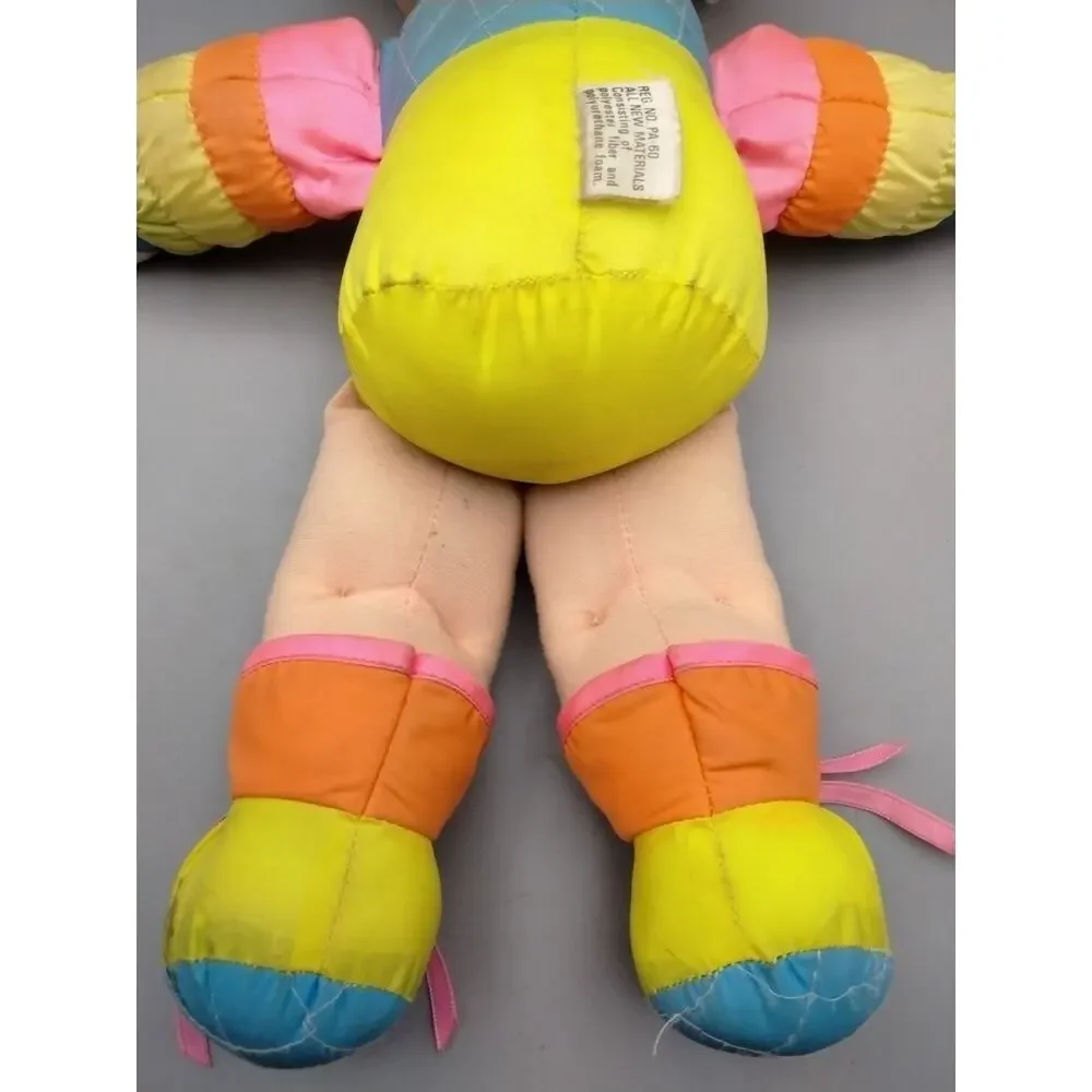 Vintage 1983 Rainbow Brite 'Tickled Pink' Baby Doll Hallmark Plush 15